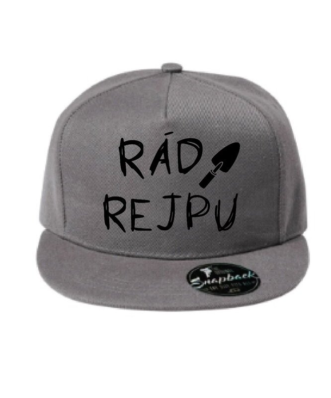 Kšiltovka s potiskem - Rád rejpu