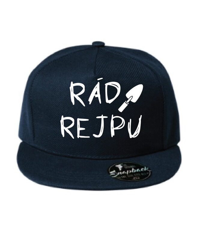 Kšiltovka s potiskem - Rád rejpu