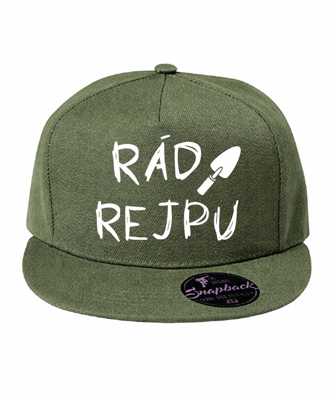 Kšiltovka s potiskem - Rád rejpu