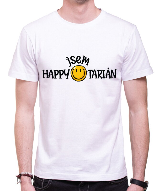 Tričko - Jsem HAPPYTARIÁN Tričko - Jsem HAPPYTARIÁN