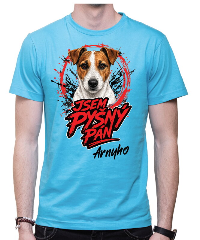 Tričko pro pejskaře - Jsem pyšný pán- Jack Russell teriér