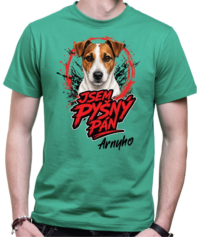 Tričko pro pejskaře - Jsem pyšný pán- Jack Russell teriér