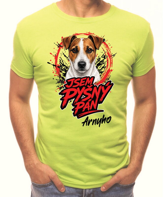 Tričko pro pejskaře - Jsem pyšný pán- Jack Russell teriér