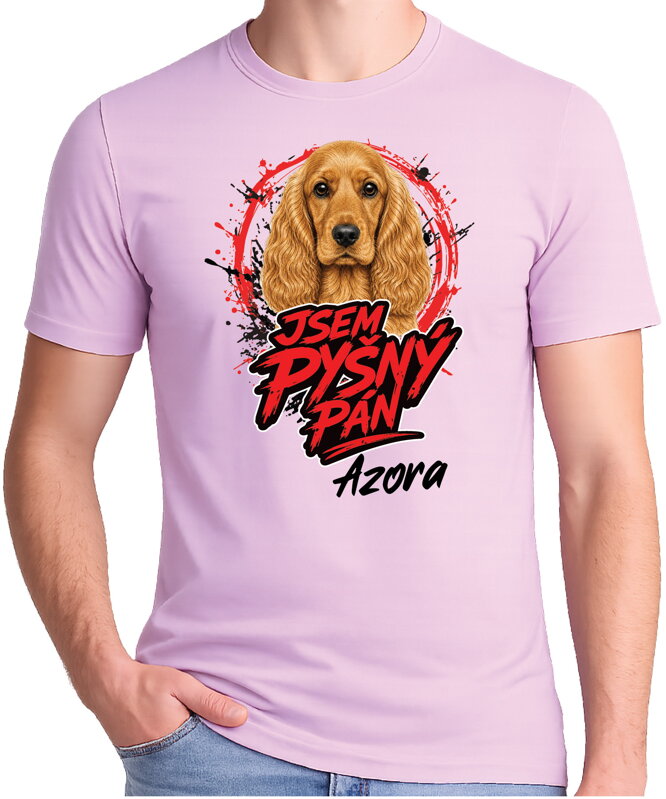 Tričko pro pejskaře - Jsem pyšný pán - kokršpaněl