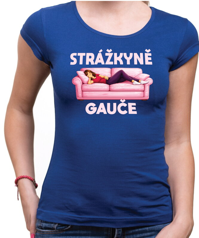 Dámske tričko - Strážkyně gauče