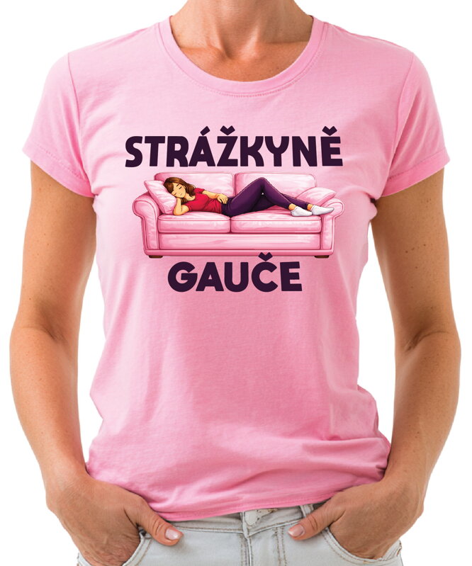 Dámske tričko - Strážkyně gauče