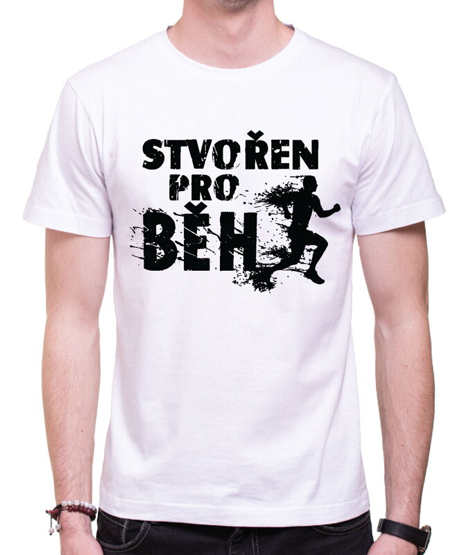 Tričko - Stvořený/á pro běh