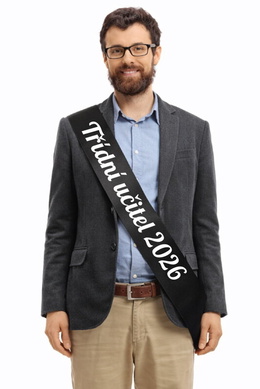 Šerpa/stuha - Třídní učitel psané (vlastní rok)