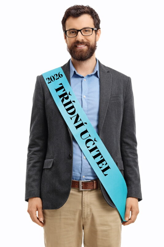 Šerpa/stuha - Třídní učitel tištěné (vlastní rok)