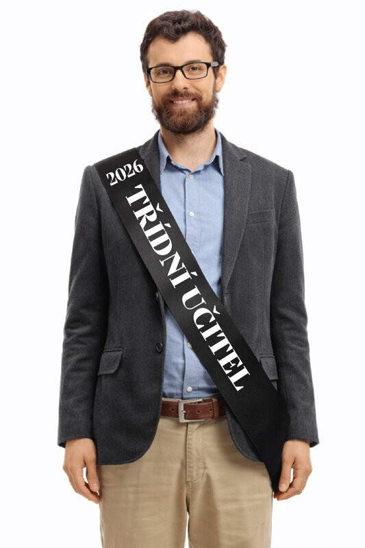 Šerpa/stuha - Třídní učitel tištěné (vlastní rok)