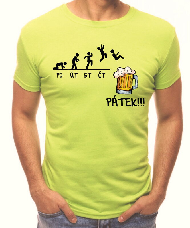 Tričko - Pátek! - PIVO
