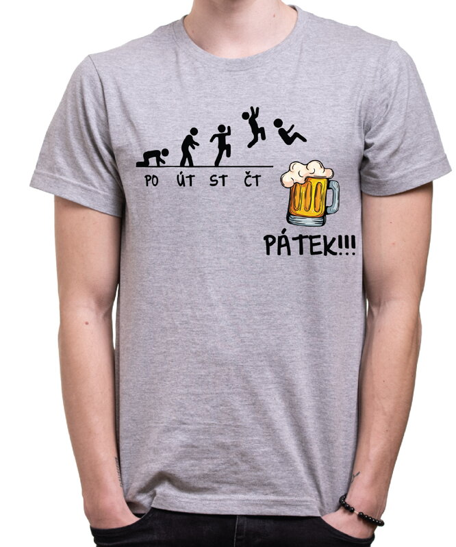 Tričko - Pátek! - PIVO Tričko - Pátek! - PIVO