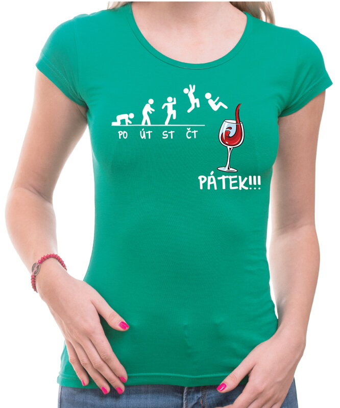 Tričko - Pátek - VÍNO! Tričko - Pátek - VÍNO!