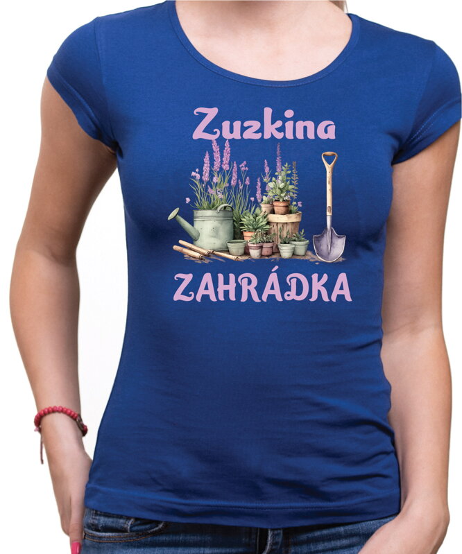 Dámské tričko - (Vlastní jméno) ZAHRÁDKA