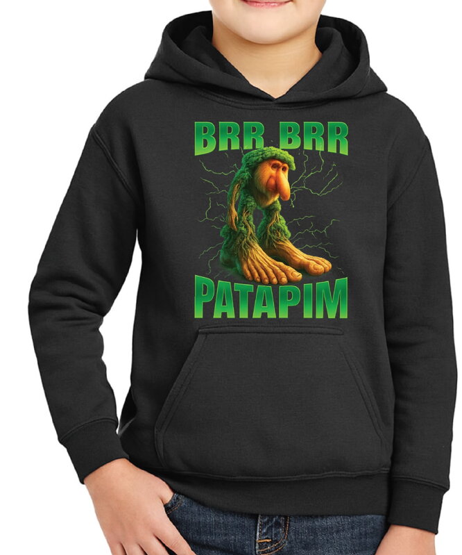 Mikina - Brr Brr Patapim (Italský brainrot) 