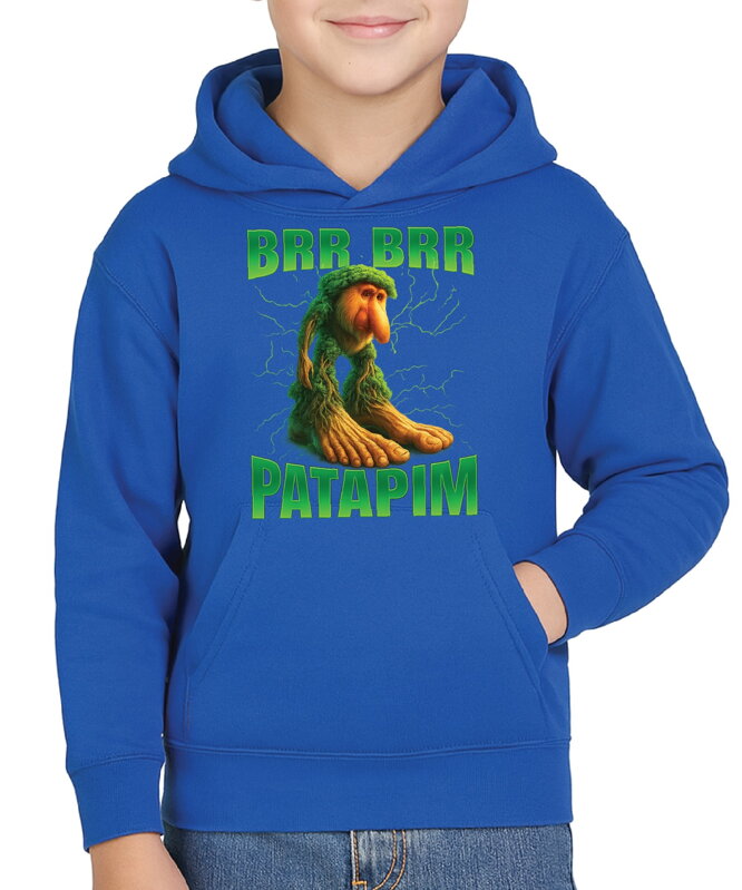 Mikina - Brr Brr Patapim (Italský brainrot) 