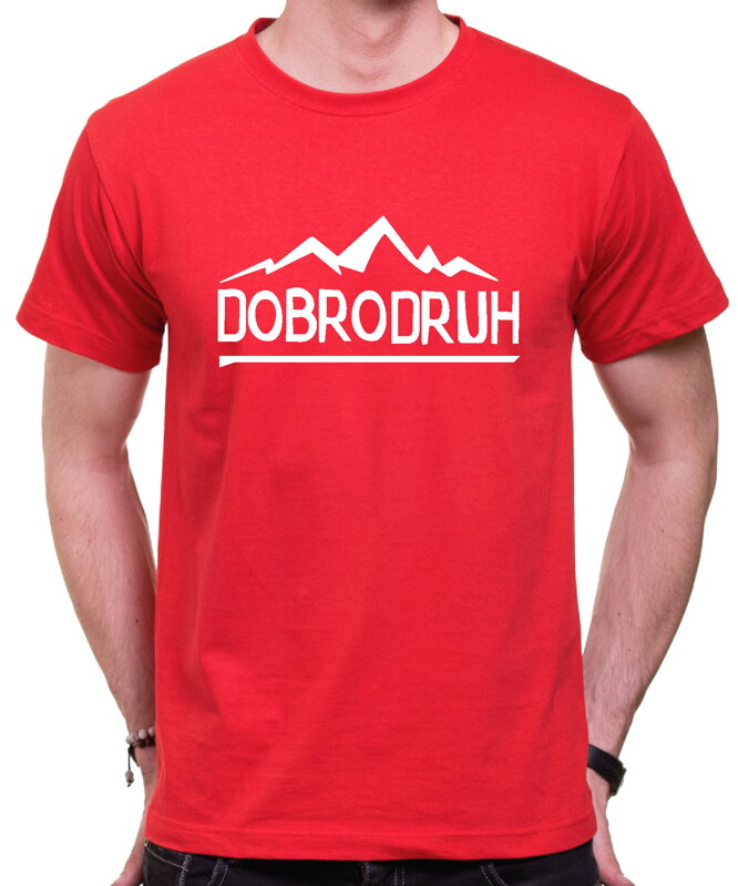 Turistické tričko - DOBRODRUH