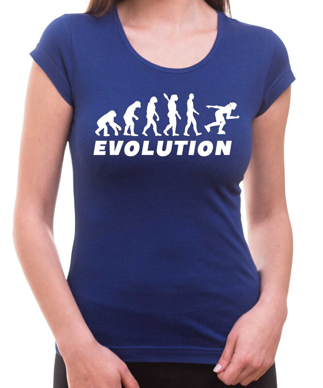 Tričko - Evoluce Brusle Tričko - Evoluce Brusle