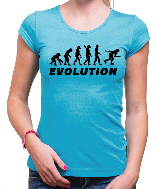 Tričko - Evoluce Brusle