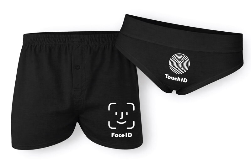 Sada trenky + kalhotky: Face ID, Touch ID