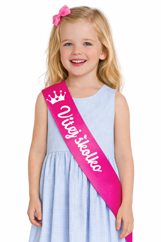 Šerpa/stuha - Vítej školko