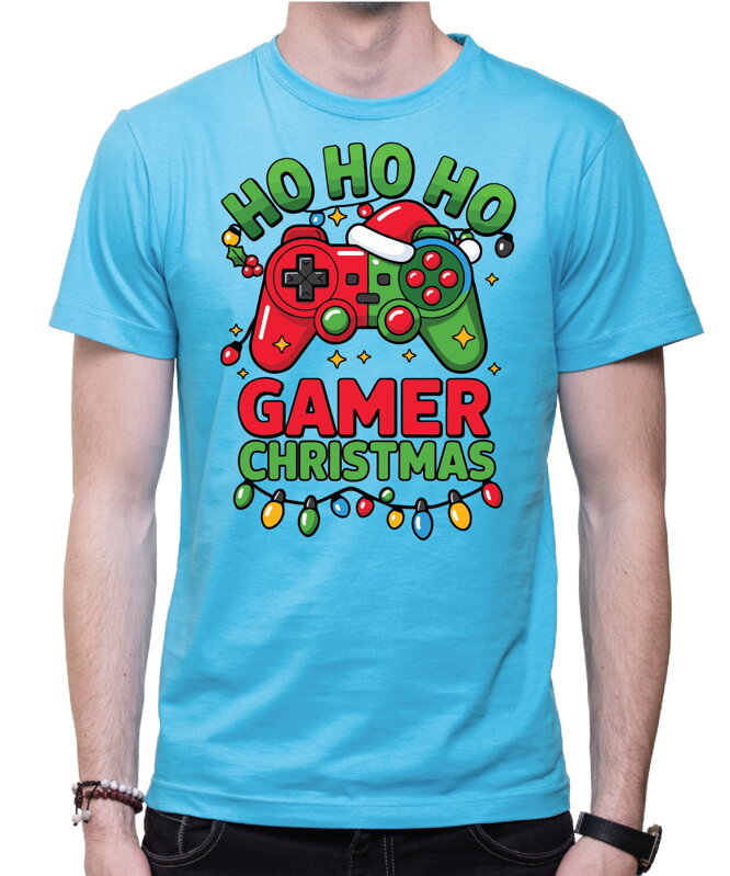 Vánoční tričko - GAMER CHRISTMAS