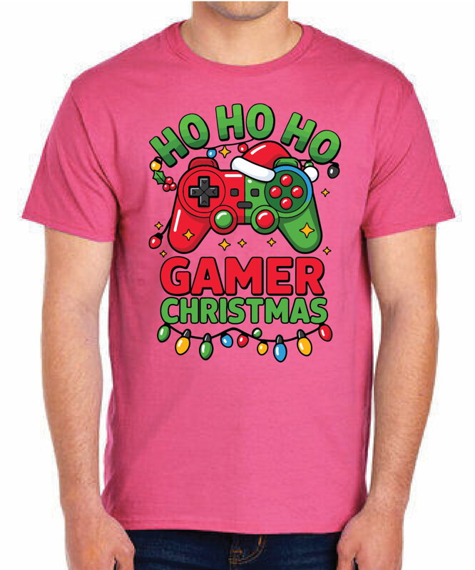 Vánoční tričko - GAMER CHRISTMAS
