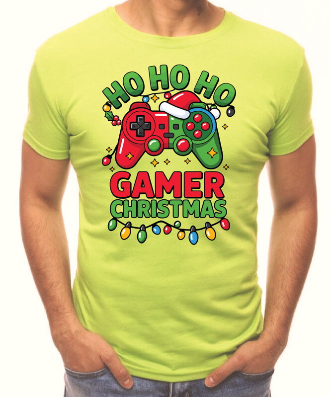 Vánoční tričko - GAMER CHRISTMAS