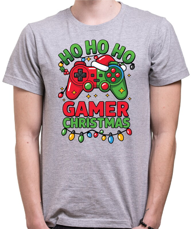 Vánoční tričko - GAMER CHRISTMAS