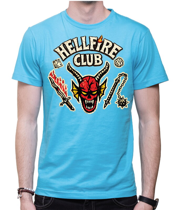 Tričko - Hellfire Club Stranger Things