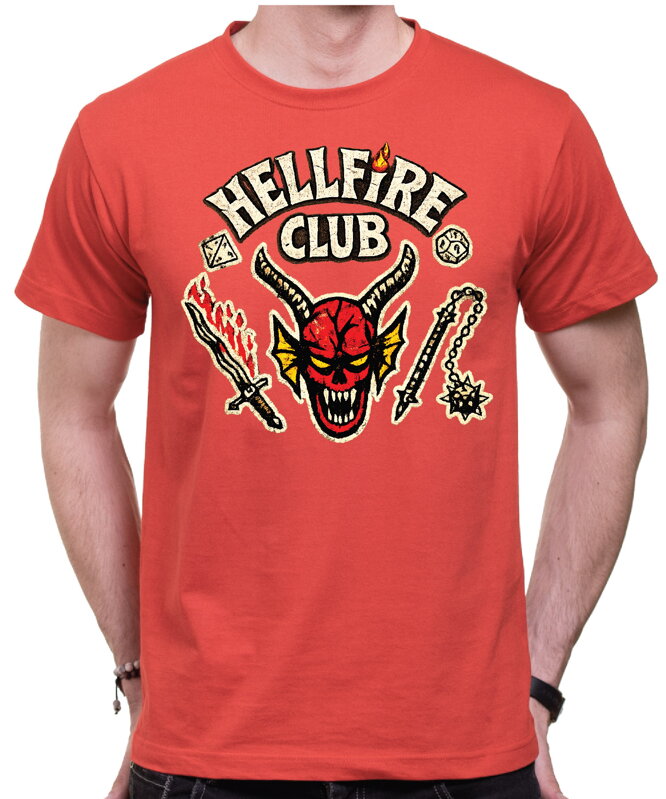 Tričko - Hellfire Club Stranger Things