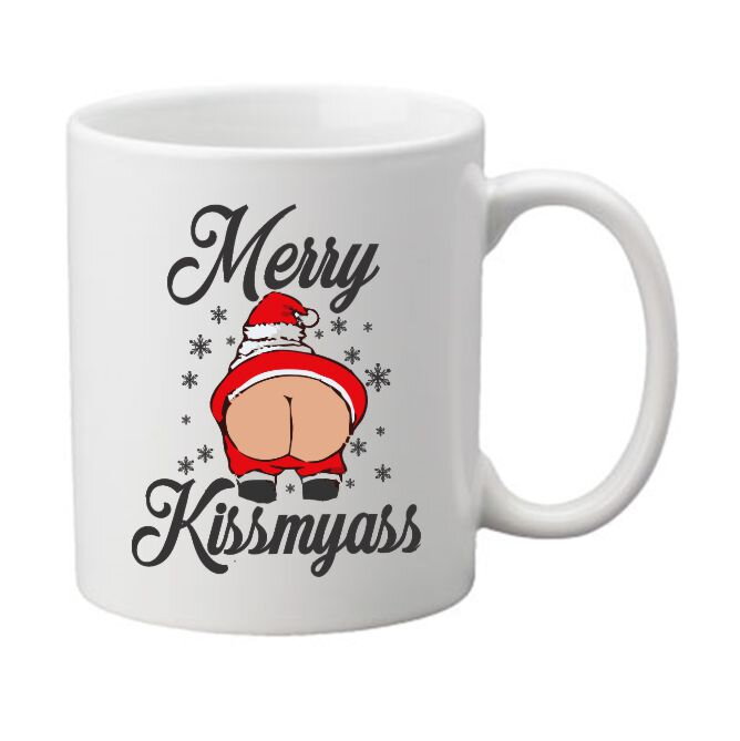 Hrnek - Merry Kiss my ass