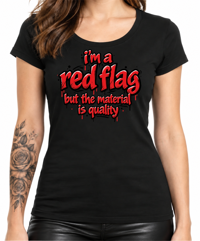 Tričko - I’m a red flag