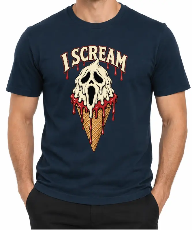 Tričko - I SCREAM (Halloween)