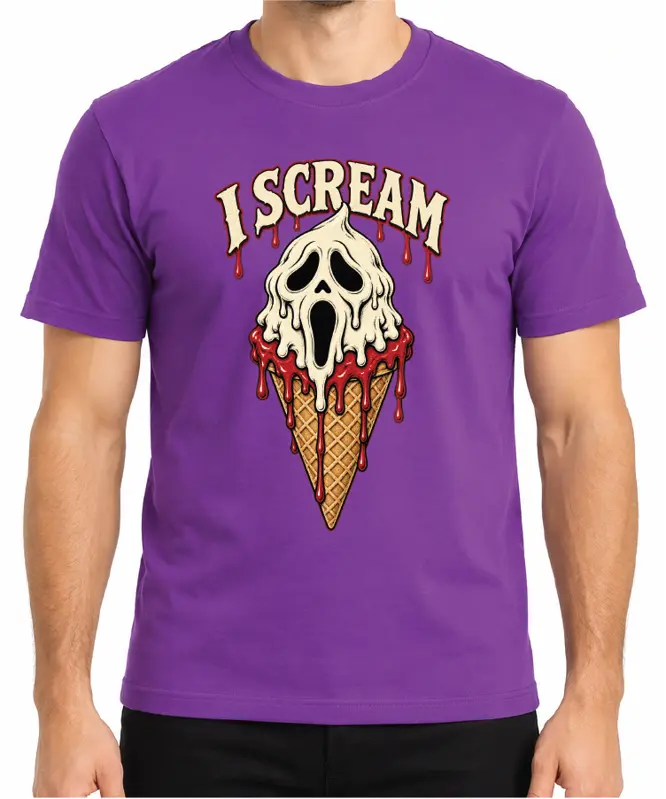 Tričko - I SCREAM (Halloween)