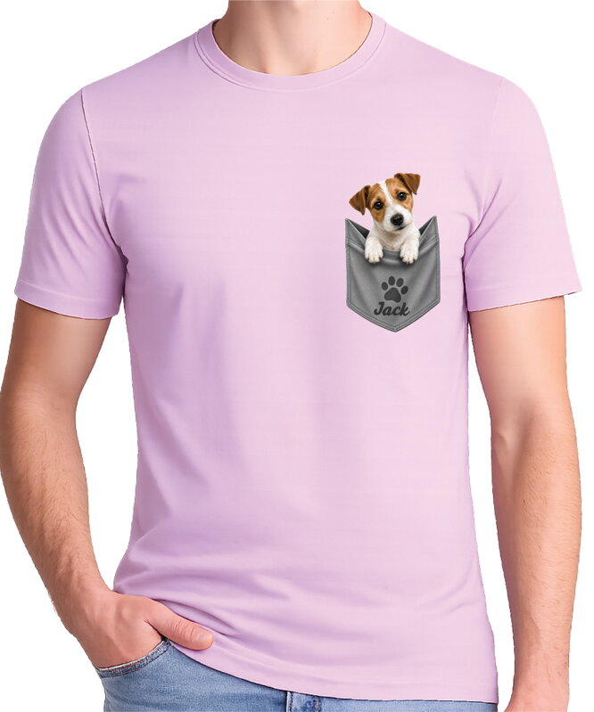 Tričko pro pejskaře - Jack Russell Teriér v kapse