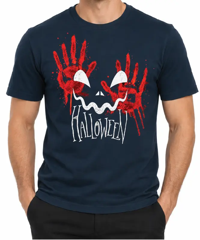Tričko - Krvavé ruce (Halloween)