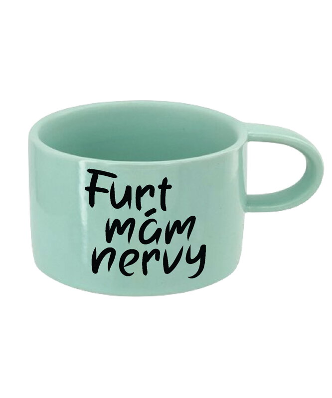 Hrnek Makronka - Furt mám nervy Hrnek Makronka - Furt mám nervy