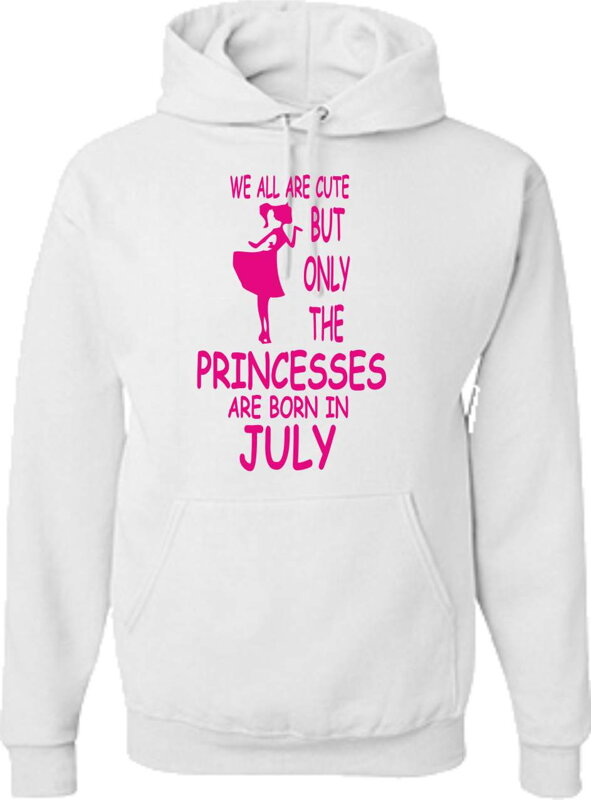Dámská Narozeninová mikina - Princesses ARE BORN IN ... (zvolte měsíc) Dámská Narozeninová mikina - Princesses ARE BORN IN ... (zvolte měsíc)