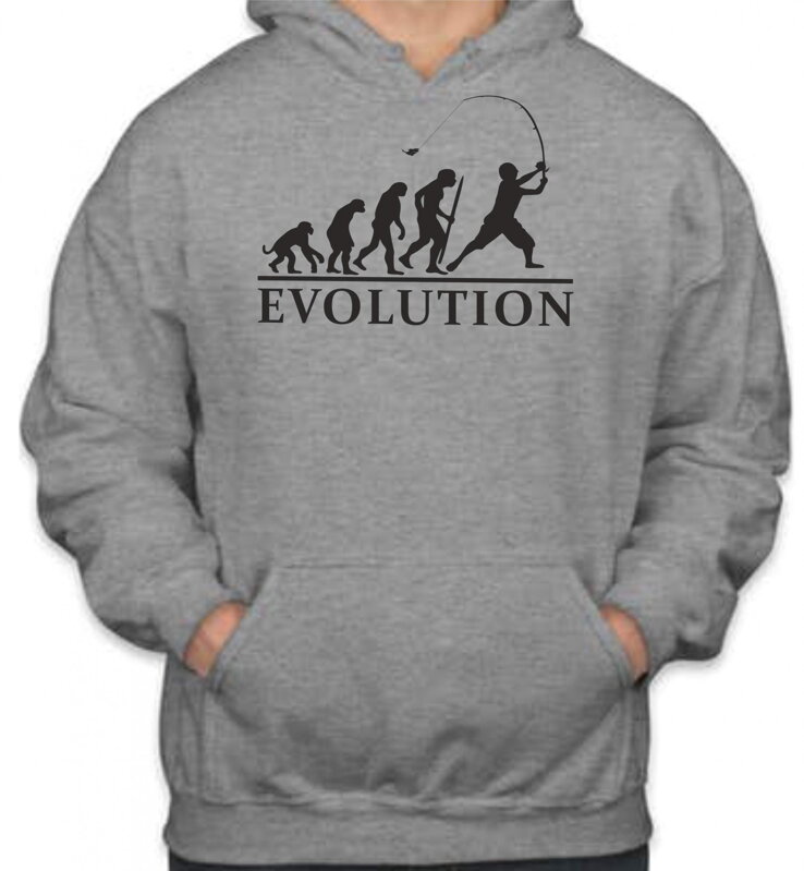 Rybářská mikina - Evoluce Rybářská mikina - Evoluce
