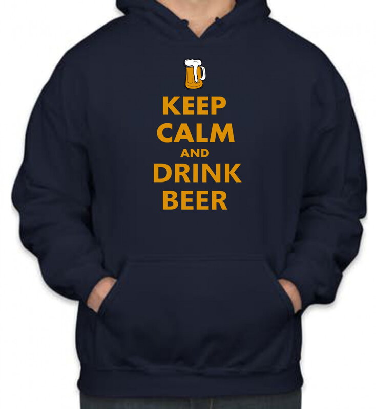 Mikina - KEEP CALM AND DRINK BEER Mikina - KEEP CALM AND DRINK BEER