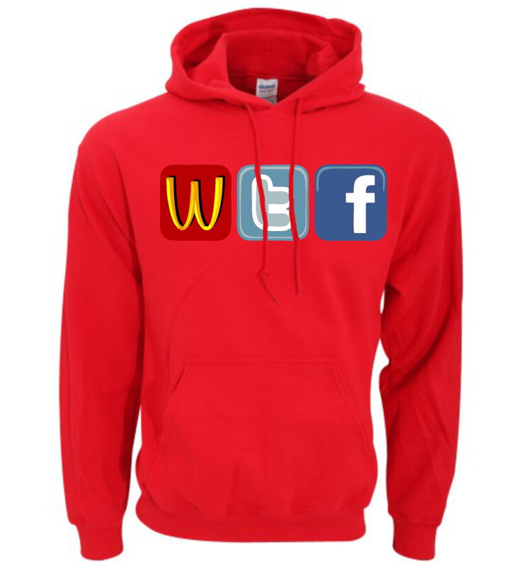 Mikina - WTF Social sites Mikina - WTF Social sites