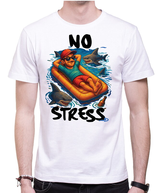 Vodácké tričko - No Stress Vodácké tričko - No Stress