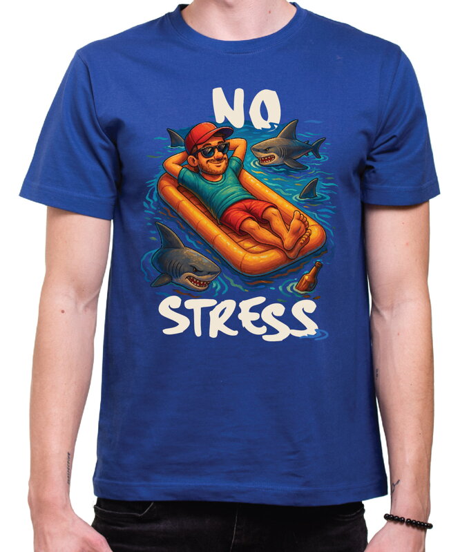 Vodácké tričko - No Stress Vodácké tričko - No Stress