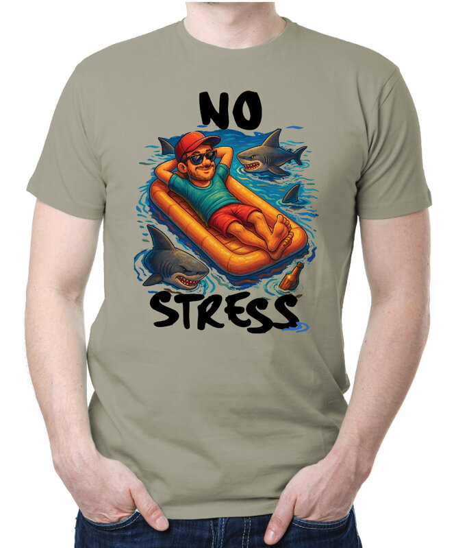 Vodácké tričko - No Stress Vodácké tričko - No Stress