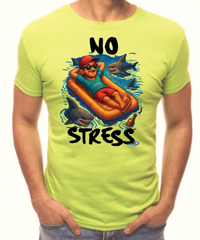 Vodácké tričko - No Stress Vodácké tričko - No Stress