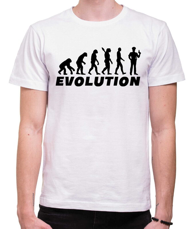 Tričko - Evoluce Policista Tričko - Evoluce Policista