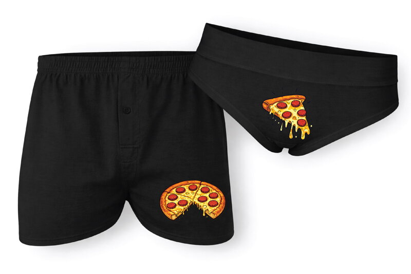 Sada trenky + kalhotky: Pizza
