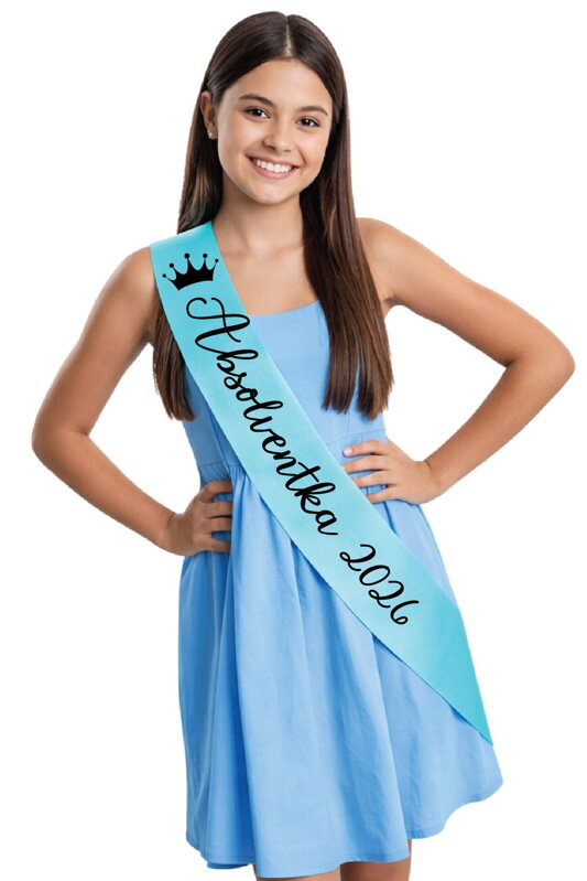 Šerpa/stuha - ABSOLVENTKA psané (vlastní rok)