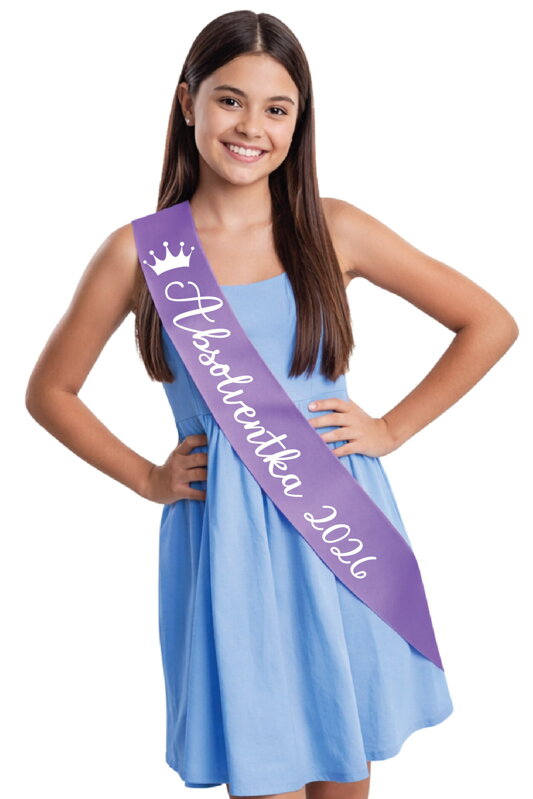 Šerpa/stuha - ABSOLVENTKA psané (vlastní rok)